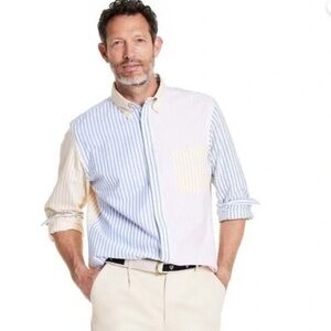 Rowing Blazers x Target striped oxford cloth button down shirt Size Large